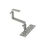 Kovinski del solarnega PV nosilca za streho iz glaziranih ploščic